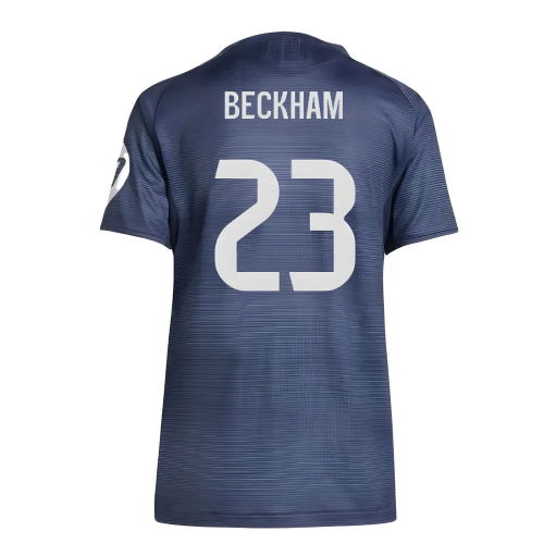 2025-2026 Real Madrid Authentic Away Shirt (Ladies) (Beckham 23)