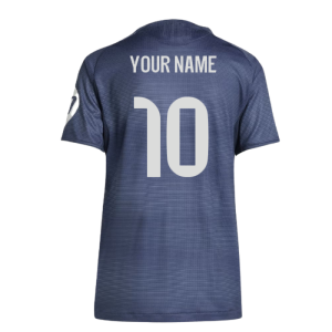 2025-2026 Real Madrid Authentic Away Shirt (Ladies) (Your Name)