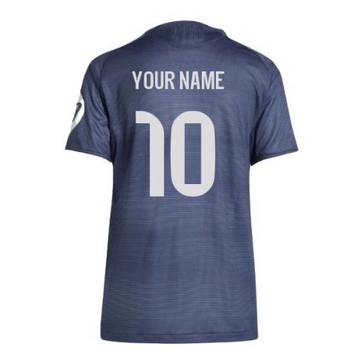 2025-2026 Real Madrid Authentic Away Shirt (Ladies) (Your Name)