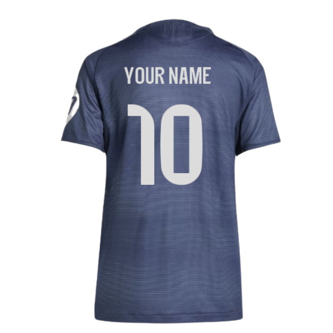 2025-2026 Real Madrid Authentic Away Shirt (Ladies) (Your Name)