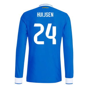 2025-2026 Real Madrid Authentic Long Sleeve Third Shirt (Huijsen 24)