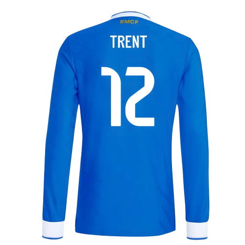 2025-2026 Real Madrid Authentic Long Sleeve Third Shirt (Trent 12)