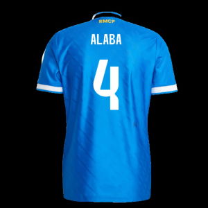 2025-2026 Real Madrid Authentic Third Shirt (Alaba 4)