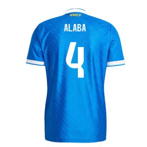 2025-2026 Real Madrid Authentic Third Shirt (Alaba 4)