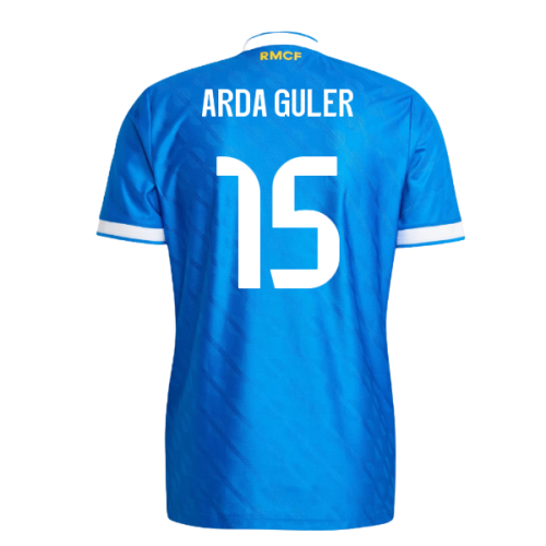 2025-2026 Real Madrid Authentic Third Shirt (Arda Guler 15)