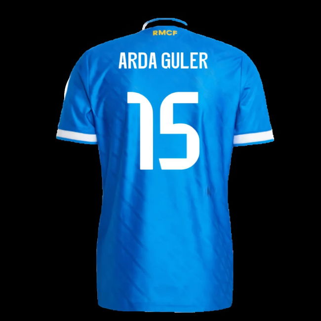 2025-2026 Real Madrid Authentic Third Shirt (Arda Guler 15)