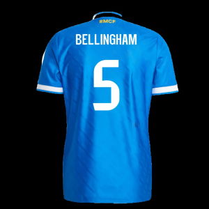 2025-2026 Real Madrid Authentic Third Shirt (Bellingham 5)