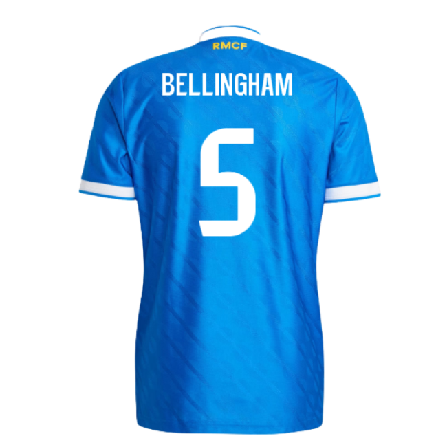 2025-2026 Real Madrid Authentic Third Shirt (Bellingham 5)