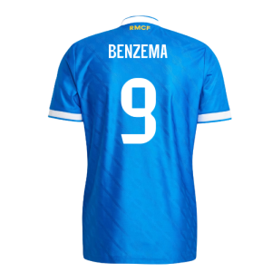 2025-2026 Real Madrid Authentic Third Shirt (Benzema 9)