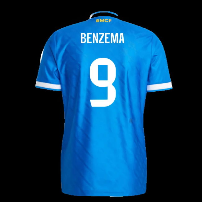 2025-2026 Real Madrid Authentic Third Shirt (Benzema 9)