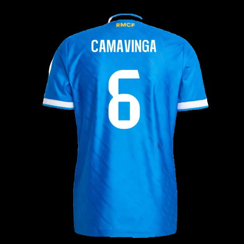 2025-2026 Real Madrid Authentic Third Shirt (Camavinga 6)