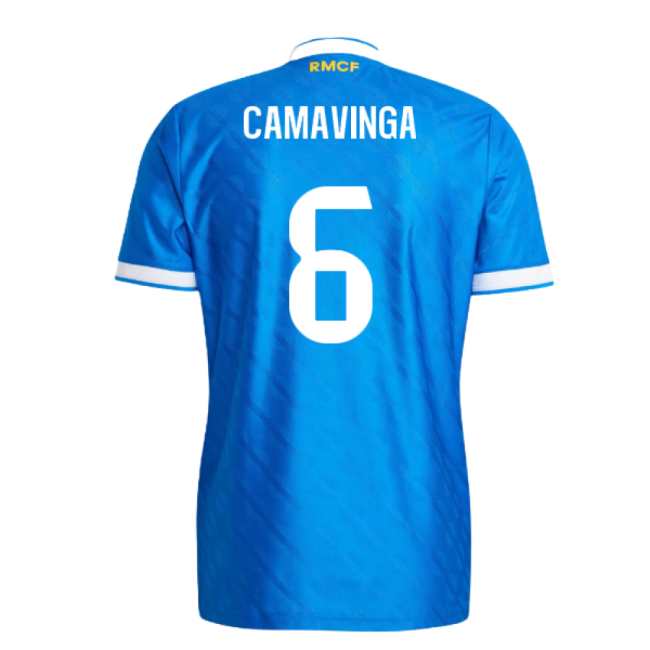 2025-2026 Real Madrid Authentic Third Shirt (Camavinga 6)