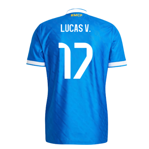 2025-2026 Real Madrid Authentic Third Shirt (Lucas V. 17)