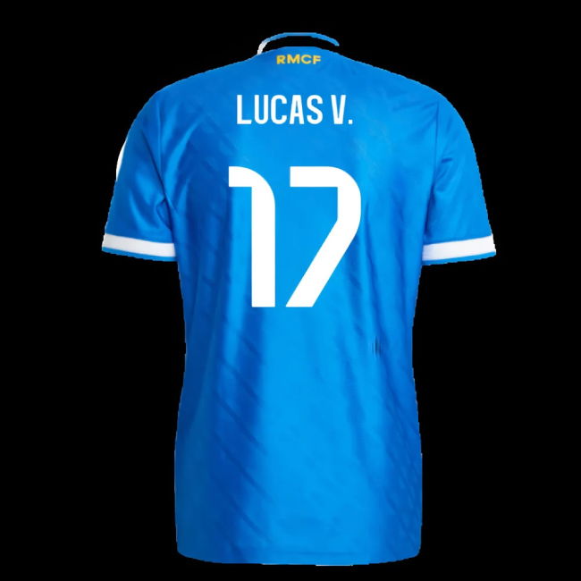 2025-2026 Real Madrid Authentic Third Shirt (Lucas V. 17)