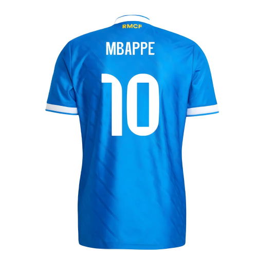 2025-2026 Real Madrid Authentic Third Shirt (Mbappe 10)