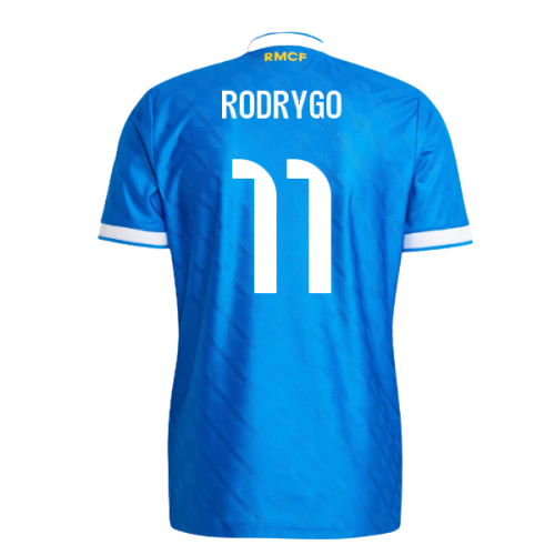2025-2026 Real Madrid Authentic Third Shirt (Rodrygo 11)