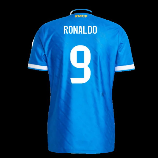 2025-2026 Real Madrid Authentic Third Shirt (Ronaldo 9)