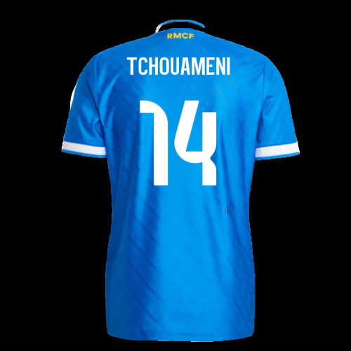 2025-2026 Real Madrid Authentic Third Shirt (Tchouameni 14)