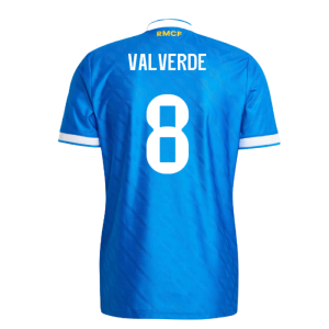 2025-2026 Real Madrid Authentic Third Shirt (Valverde 8)