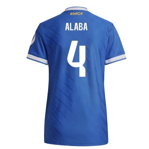 2025-2026 Real Madrid Authentic Third Shirt (Womens) (Alaba 4)
