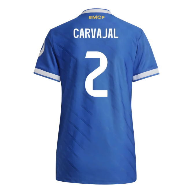 2025-2026 Real Madrid Authentic Third Shirt (Womens) (Carvajal 2)