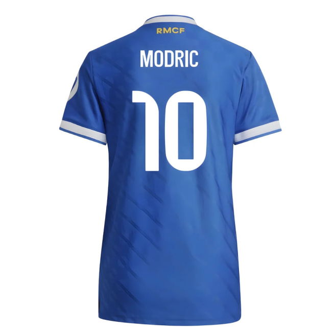 2025-2026 Real Madrid Authentic Third Shirt (Womens) (Modric 10)