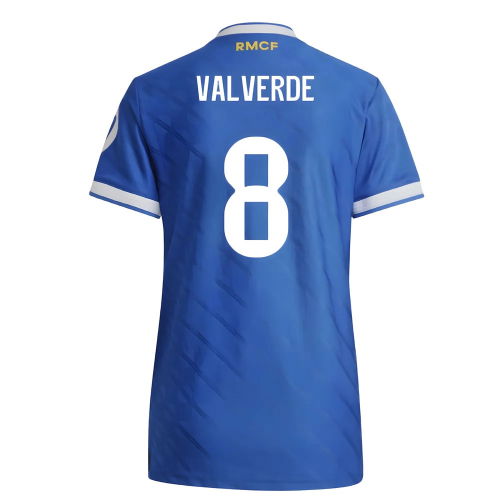 2025-2026 Real Madrid Authentic Third Shirt (Womens) (Valverde 8)