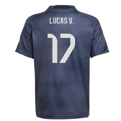 2025-2026 Real Madrid Away Shirt (Kids) (Lucas V. 17)