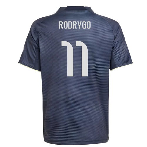 2025-2026 Real Madrid Away Shirt (Kids) (Rodrygo 11)
