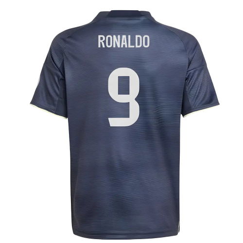 2025-2026 Real Madrid Away Shirt (Kids) (Ronaldo 9)