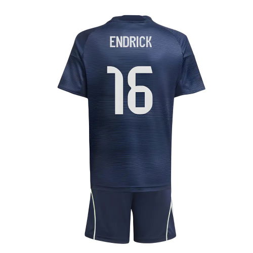 2025-2026 Real Madrid Away Youth Kit (Endrick 16)