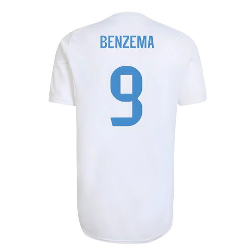 2025-2026 Real Madrid EU Training Jersey (White) (Benzema 9)
