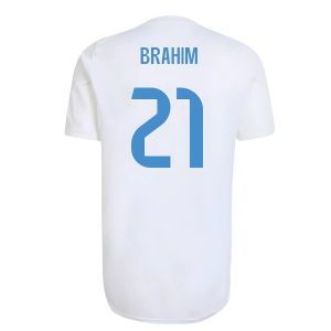 2025-2026 Real Madrid EU Training Jersey (White) (Brahim 21)
