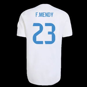 2025-2026 Real Madrid EU Training Jersey (White) (F.Mendy 23)