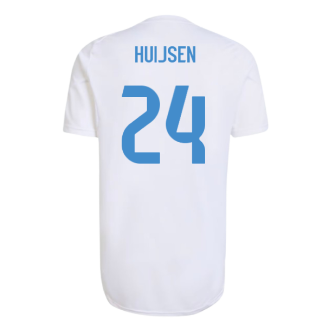 2025-2026 Real Madrid EU Training Jersey (White) (Huijsen 24)