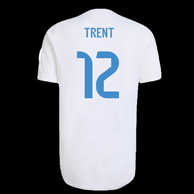 2025-2026 Real Madrid EU Training Jersey (White) (Trent 12)