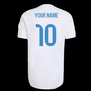 2025-2026 Real Madrid EU Training Jersey (White) (Your Name)