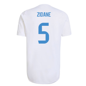 2025-2026 Real Madrid EU Training Jersey (White) (Zidane 5)
