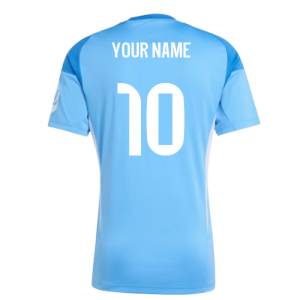 2025-2026 Real Madrid Home Goalkeeper Shirt (Blue)