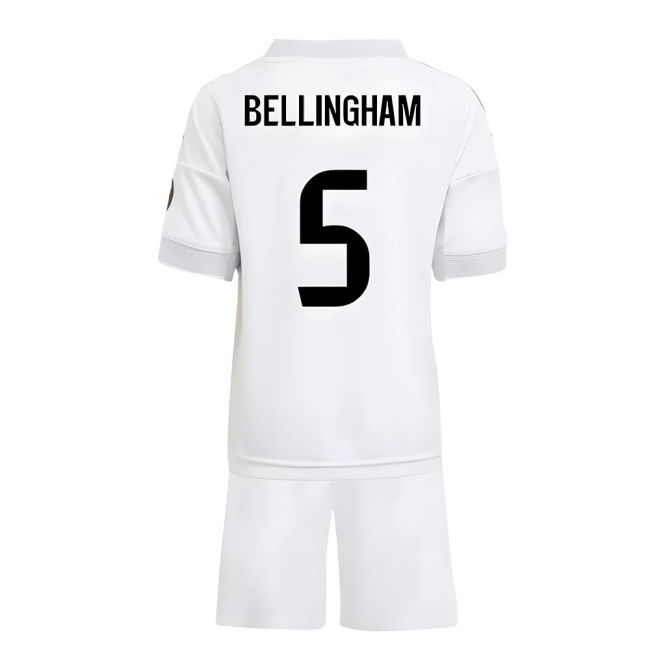 2025-2026 Real Madrid Home Mini Kit (Bellingham 5)