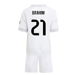 2025-2026 Real Madrid Home Mini Kit (Brahim 21)