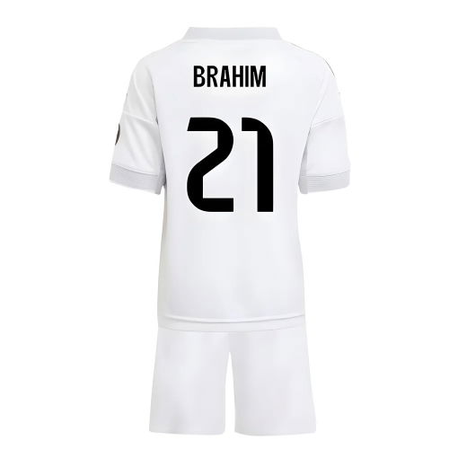 2025-2026 Real Madrid Home Mini Kit (Brahim 21)