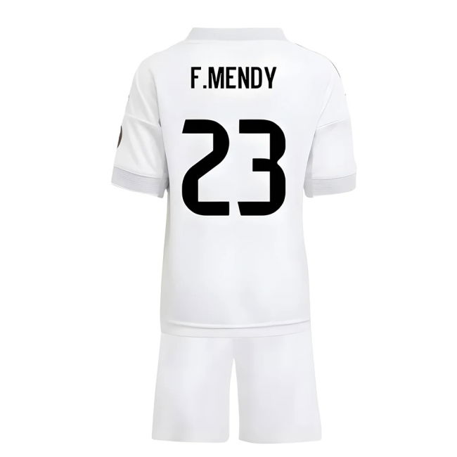 2025-2026 Real Madrid Home Mini Kit (F.Mendy 23)