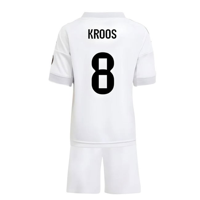 2025-2026 Real Madrid Home Mini Kit (Kroos 8)