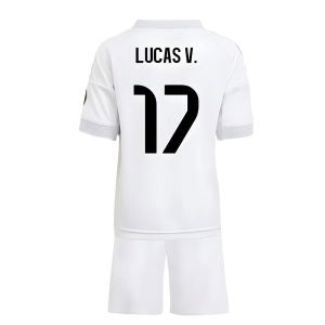 2025-2026 Real Madrid Home Mini Kit (Lucas V. 17)