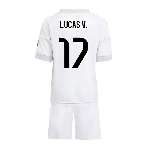 2025-2026 Real Madrid Home Mini Kit (Lucas V. 17)