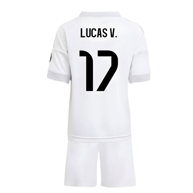 2025-2026 Real Madrid Home Mini Kit (Lucas V. 17)