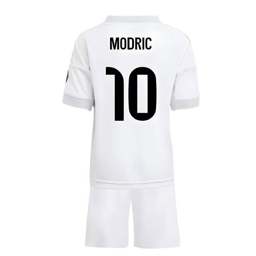 2025-2026 Real Madrid Home Mini Kit (Modric 10)