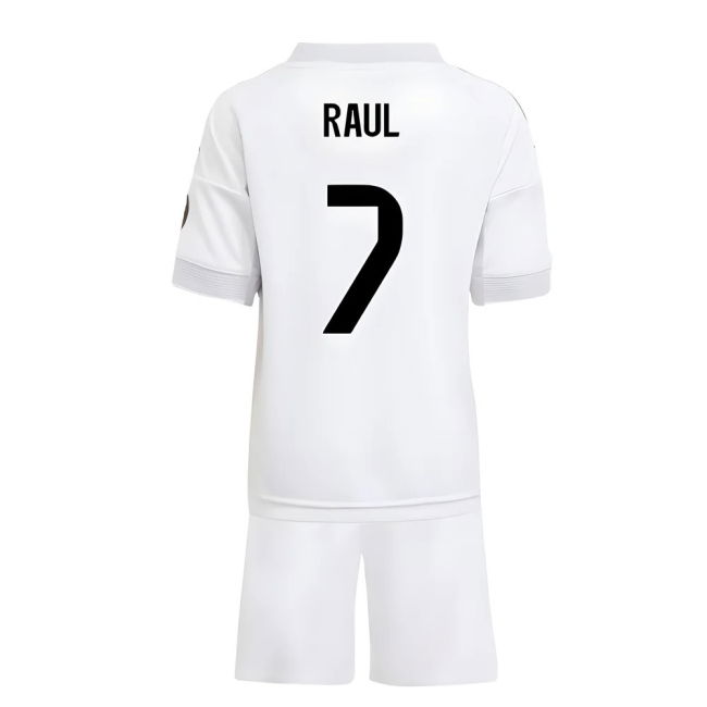 2025-2026 Real Madrid Home Mini Kit (Raul 7)
