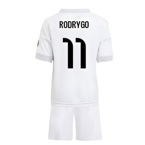 2025-2026 Real Madrid Home Mini Kit (Rodrygo 11)